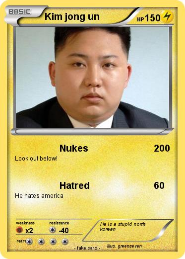 Pokemon Kim jong un