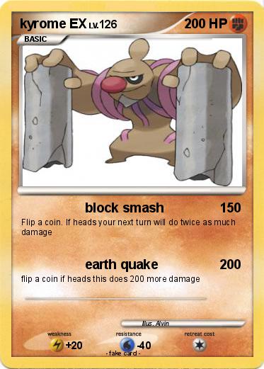 Pokemon kyrome EX