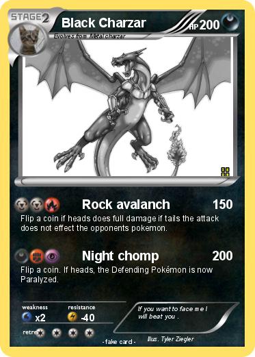 Pokemon Black Charzar