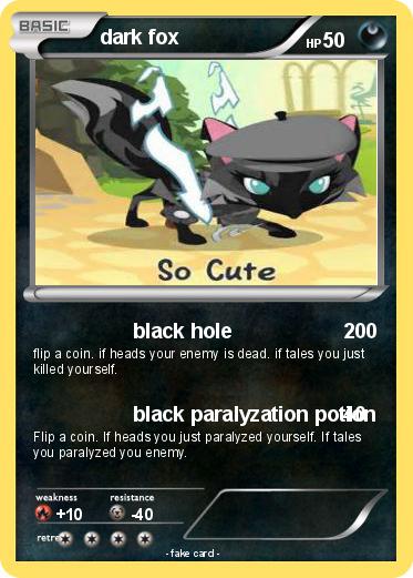 Pokemon dark fox