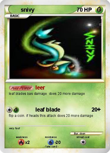 Pokemon snivy