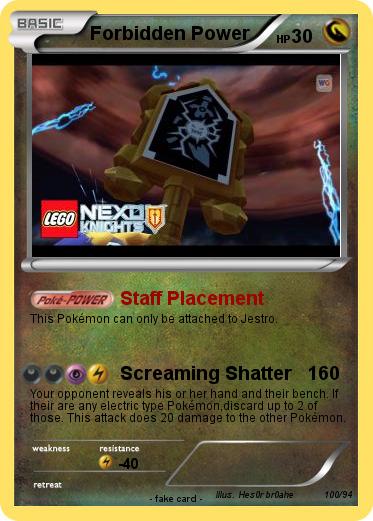 Pokemon Forbidden Power