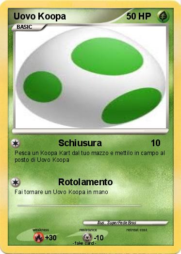 Pokemon Uovo Koopa