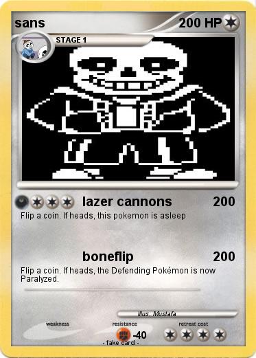 Pokemon sans