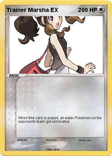 Pokemon Trainer Marsha EX