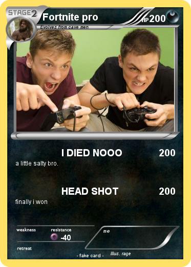 Pokemon Fortnite pro