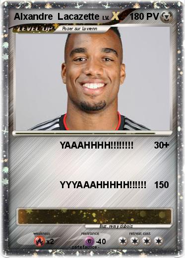Pokemon Alxandre  Lacazette