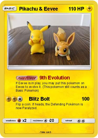 Pokemon Pikachu & Eevee