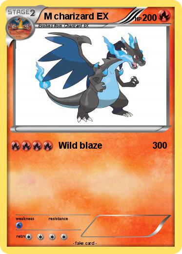 Pokemon M charizard EX