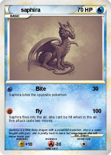 Pokemon saphira