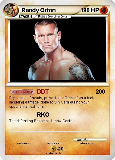Pokemon Randy Orton