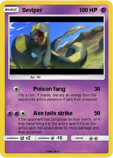 Pokemon Seviper