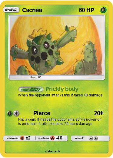 Pokemon Cacnea