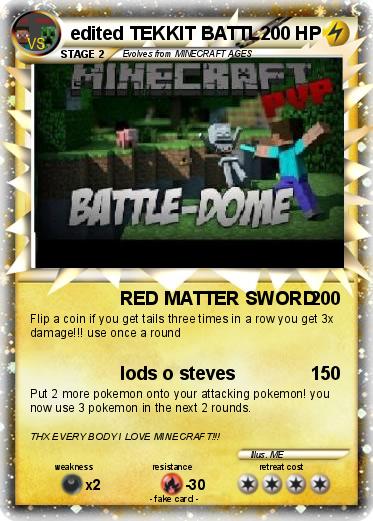 Pokemon edited TEKKIT BATTL