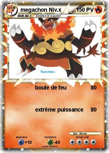 Pokemon megachon Niv.x