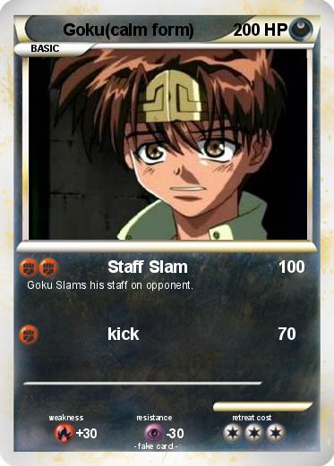 Pokemon Goku(calm form)