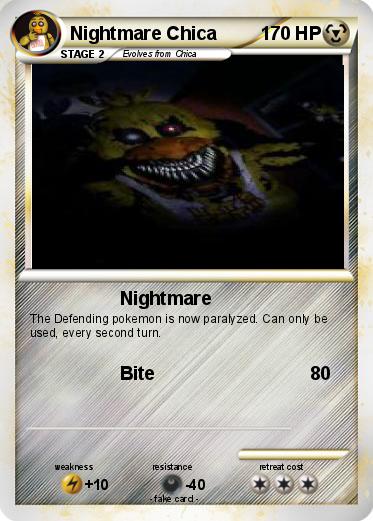 Pokemon Nightmare Chica