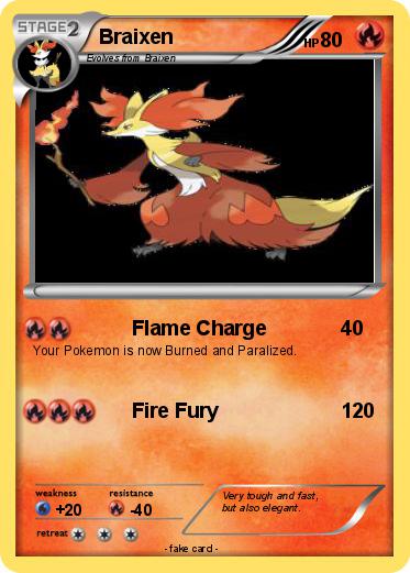 Pokemon Braixen