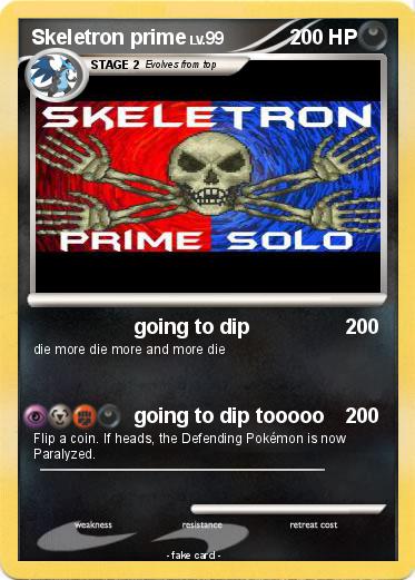 Pokemon Skeletron prime
