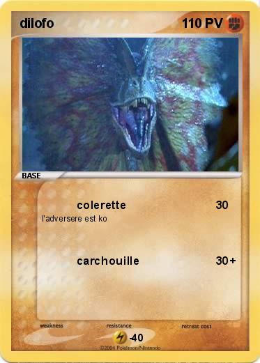 Pokemon dilofo