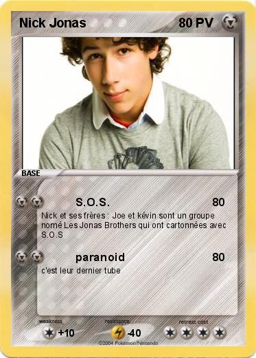 Pokemon Nick Jonas