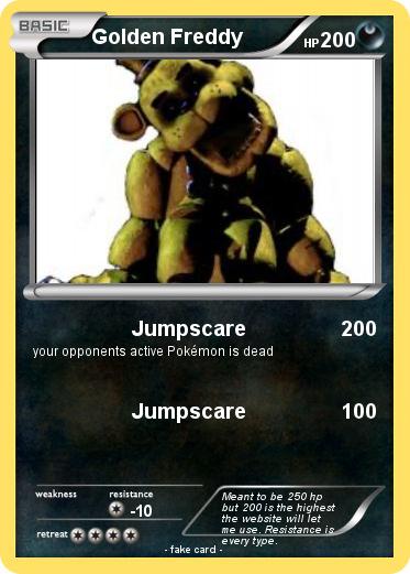 Pokemon Golden Freddy