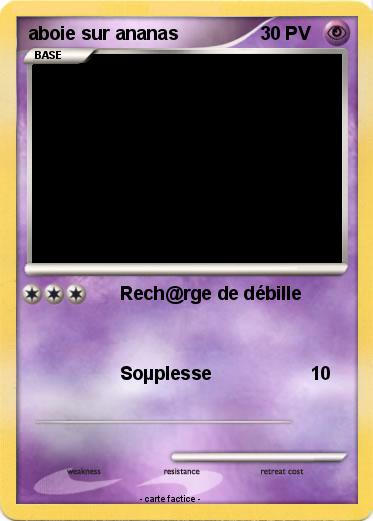 Pokemon aboie sur ananas