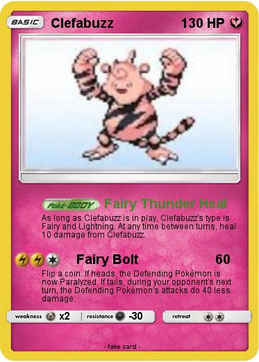 Pokemon Clefabuzz