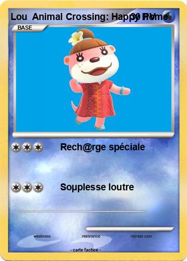 Pokemon Lou  Animal Crossing: Happy Home