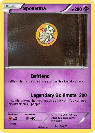 Pokemon Spoilerina