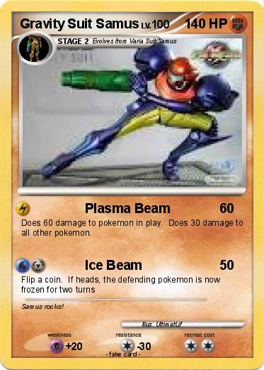 Pokemon Gravity Suit Samus