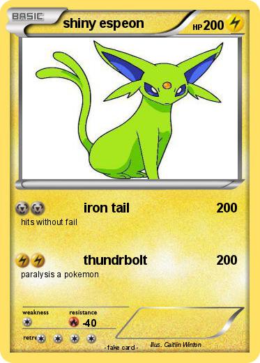 Pokemon shiny espeon