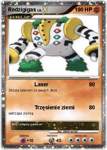 Pokemon Redzigigas