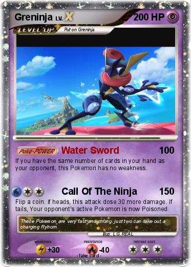 Pokemon Greninja