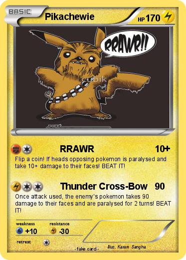 Pokemon Pikachewie