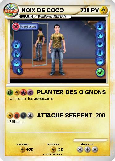 Pokemon NOIX DE COCO