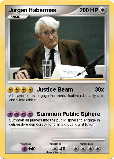 Pokemon Jurgen Habermas