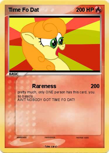 Pokemon Time Fo Dat