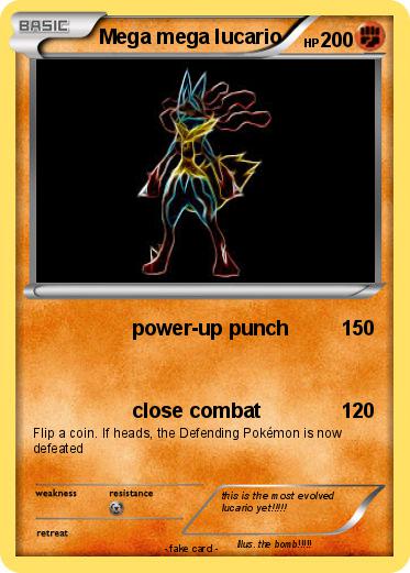 Pokemon Mega mega lucario