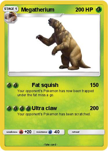 Pokemon Megatherium