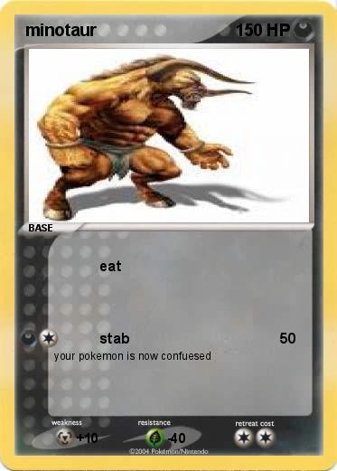 Pokemon minotaur