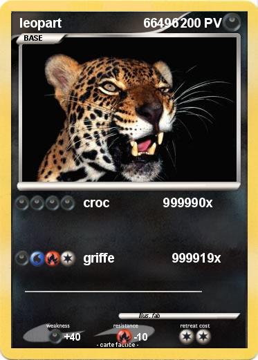 Pokemon leopart                       66496