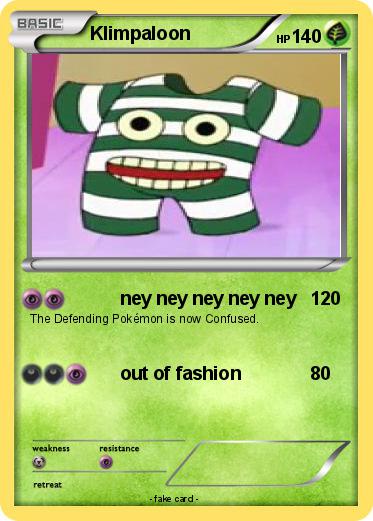 Pokemon Klimpaloon