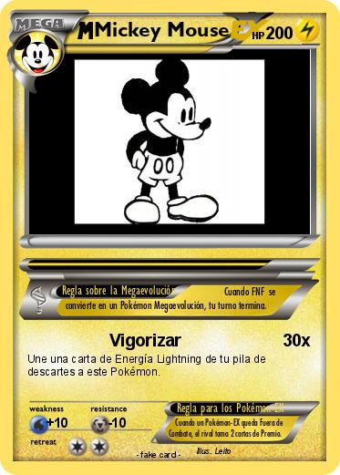 Pokemon Mickey Mouse