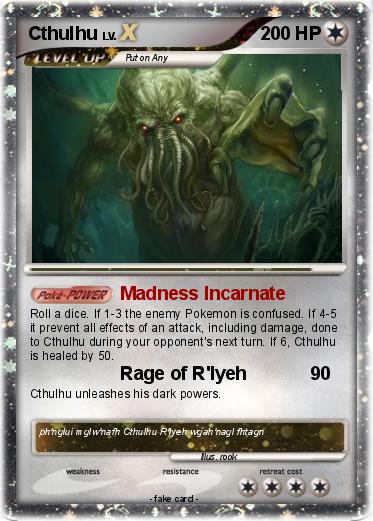 Pokemon Cthulhu