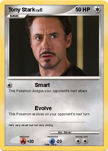 Pokemon Tony Stark