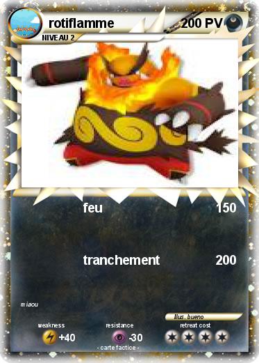 Pokemon rotiflamme