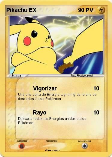Pokemon Pikachu EX