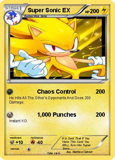 Pokemon Super Sonic EX