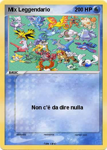 Pokemon Mix Leggendario